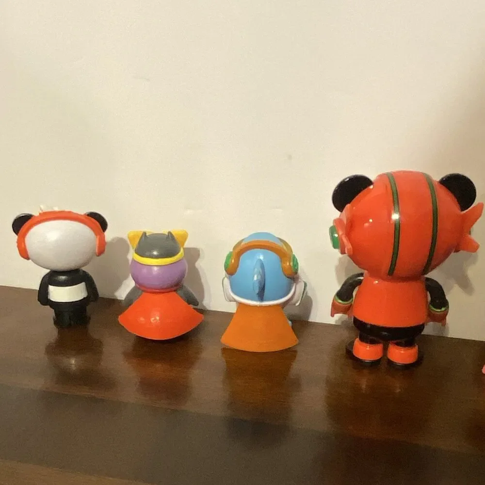 Ryan's World Mini Mystery Figure Lot (7) Combo Panda Red Titan Moe Gus Emma Kate